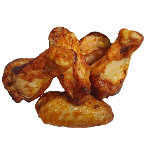 Острые крылышки Шери + 2 соуса Горчичный и Барбекю