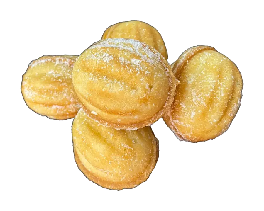 Орешек с вареной сгущенкой