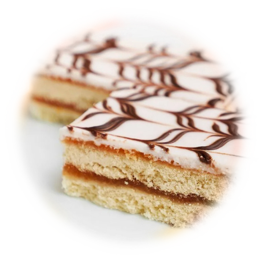 Школьная полоска пирожное