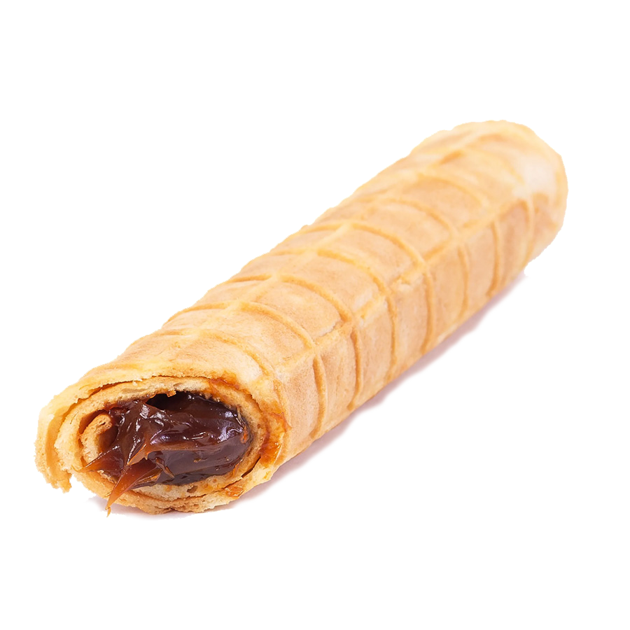 Трубочка вафельная с вареной сгущенкой