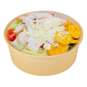 Салат Цезарь с копченной куриной грудкой