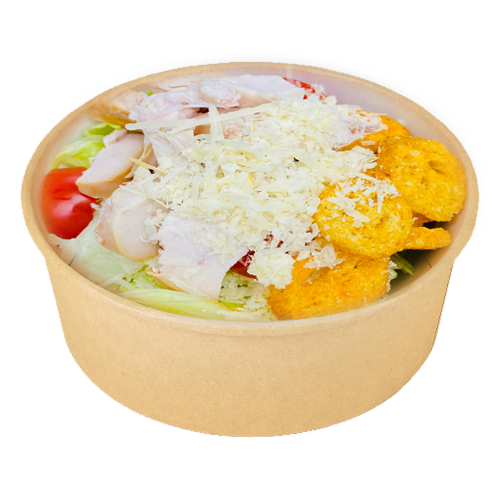 Салат Цезарь с копченной куриной грудкой