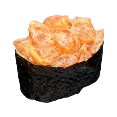 Гункан лосось спайси