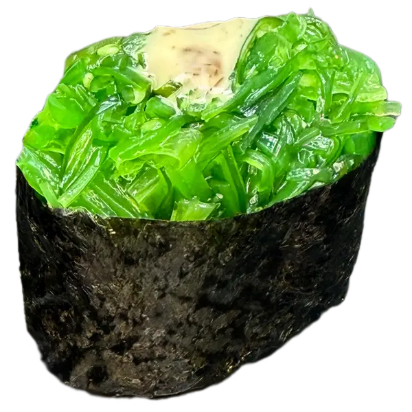 Гункан чука с соусом гома даре