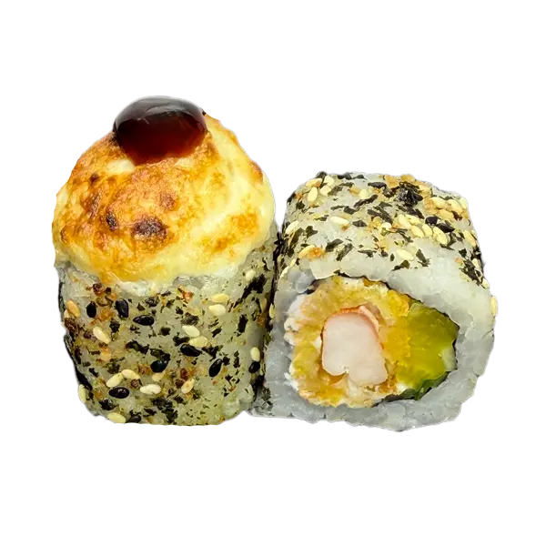 Запеченный ролл с креветкой 8 шт.