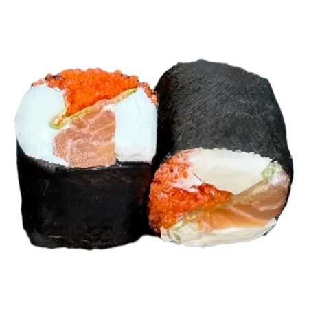 Кето-ролл с лососем 6 шт.