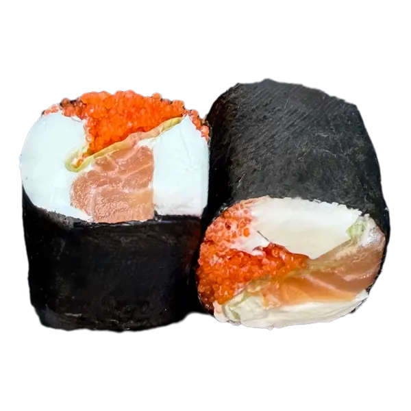 Кето-ролл с лососем 6 шт.