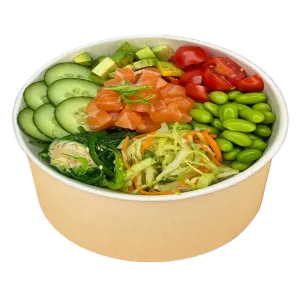 Поке с лососем