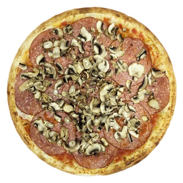 Пицца двойная пепперони и двойные шампиньоны от актера Андрея Свиридова